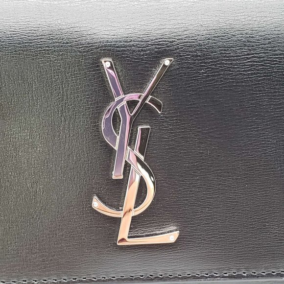 100% Authentic YSL Yves Saint Laurent Sunset Medium Leather Shoulder Bag - Picture 12 of 16